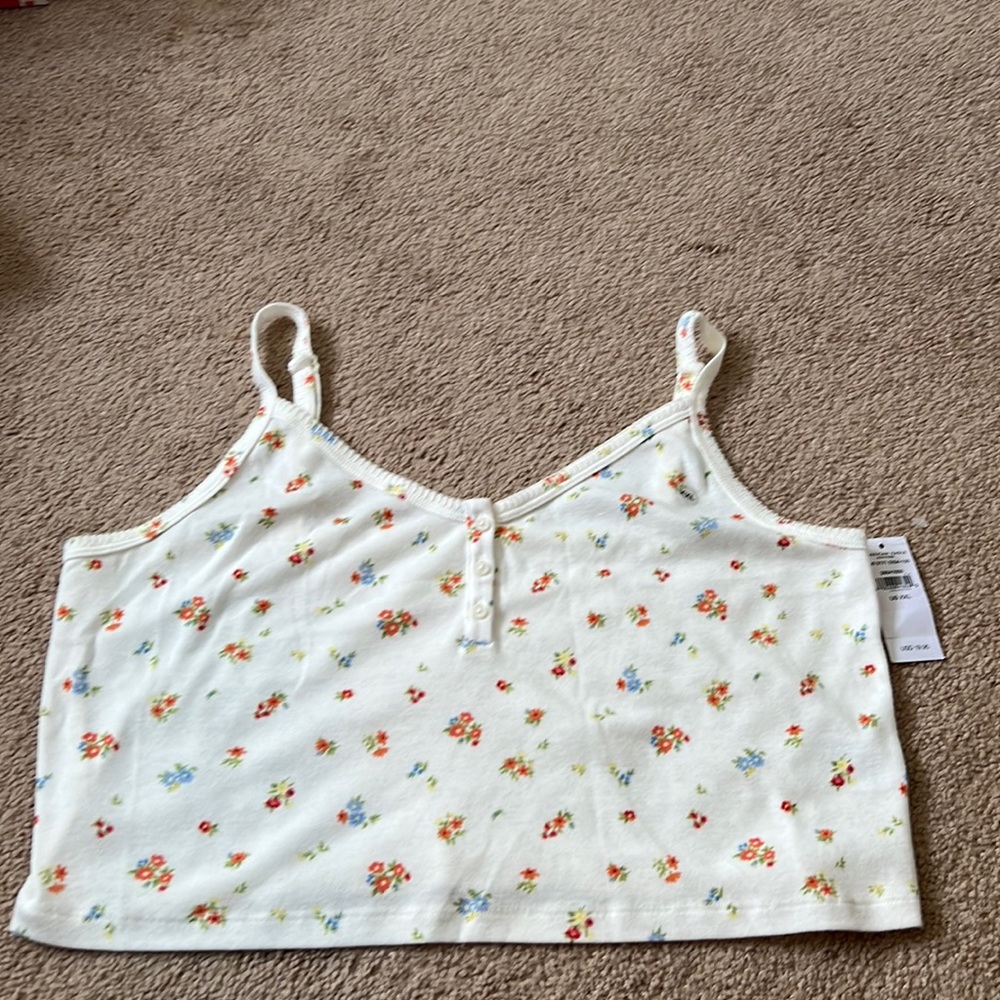 American eagle crop tank